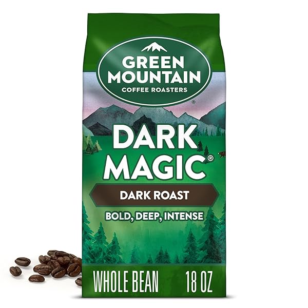 GREEN MOUNTAIN COFFEE ROASTERS DARK MAGIC, WHOLE BEAN...