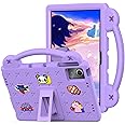 YRH for Lenovo Tab M11 Case 11 inch (TB330FU/TB330XU), Kids EVA Shockproof Cover for Lenovo M11 Tablet Case, with Stand Handle Cartoon Figures, Purple