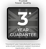 Tower 800W 20L Microwave with MagnaWave Technology White Chrome T24041WHT view 7