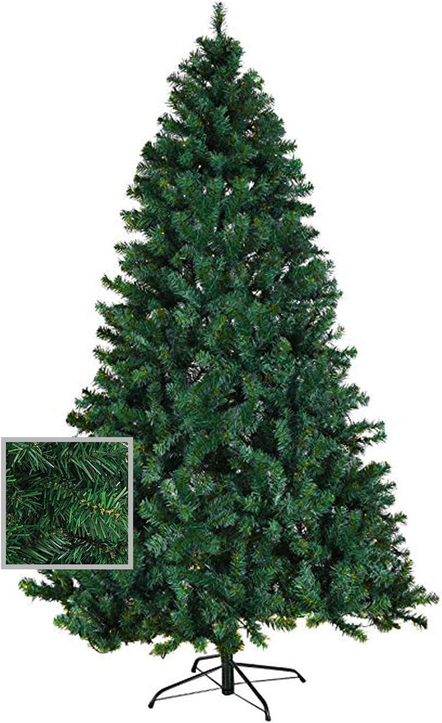 Artificial Premium Christmas Pine Tree with Solid Metal Legs 4',5',6' or 7' Feet (6FEET)