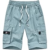 Msmsse Women's Cargo Hiking Shorts Multi-Pockets Bermuda Golf Outdoor Summer Shorts for Women