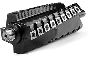 FINDBUYTOOL Helical Cutterhead for Delta DJ-20 8" Jointer - Carbide Insert Cutterhead Replacement for Models 37-350, 37-365X,