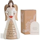 Storieme Aunt Gifts for Women - Auntie Gift Ideas, Great Aunt Birthday Gifts from Niece Nephew Best Aunts Ever Angel Figurines