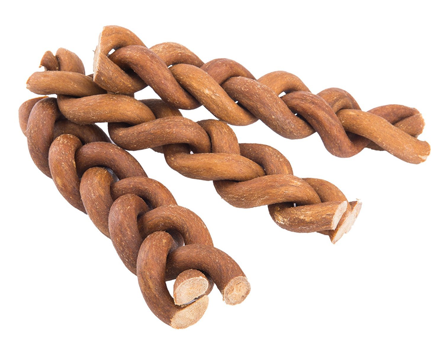 PUPTECK Rawhide Chews Dog Bones for Medium to Large Dogs