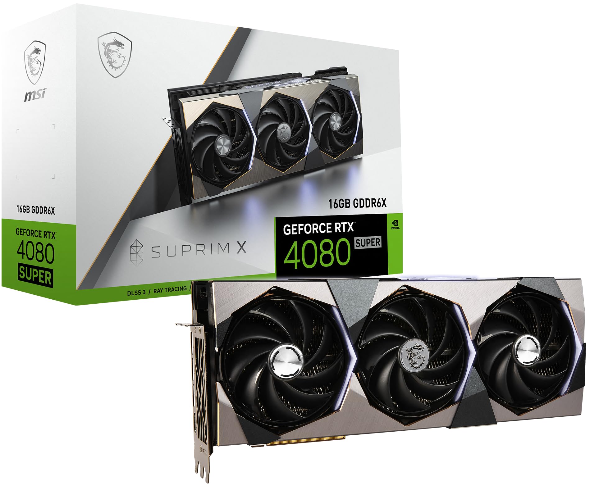 MSI Gaming RTX 4080 Super 16G SUPRIM X Graphics