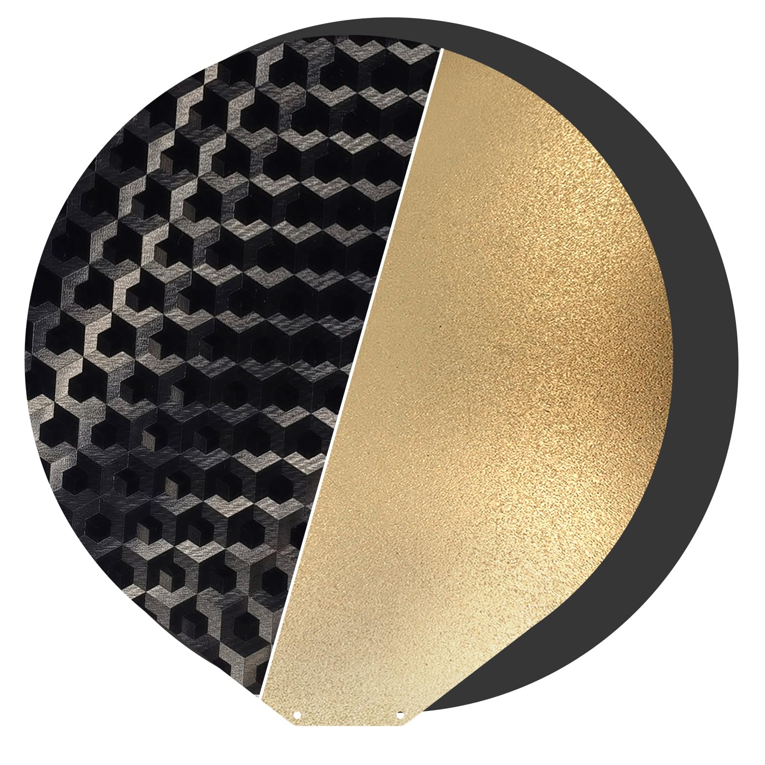 Upgraded Round 270mm in Dia Flsn T1 Pro Build Plate