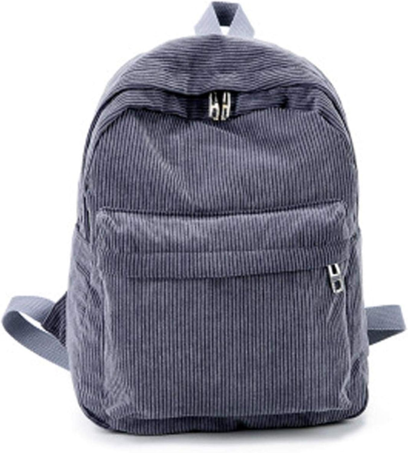 GeKLok Zaino Scuola Vintage Casual Velluto Zaino, Leggero Impermeabile