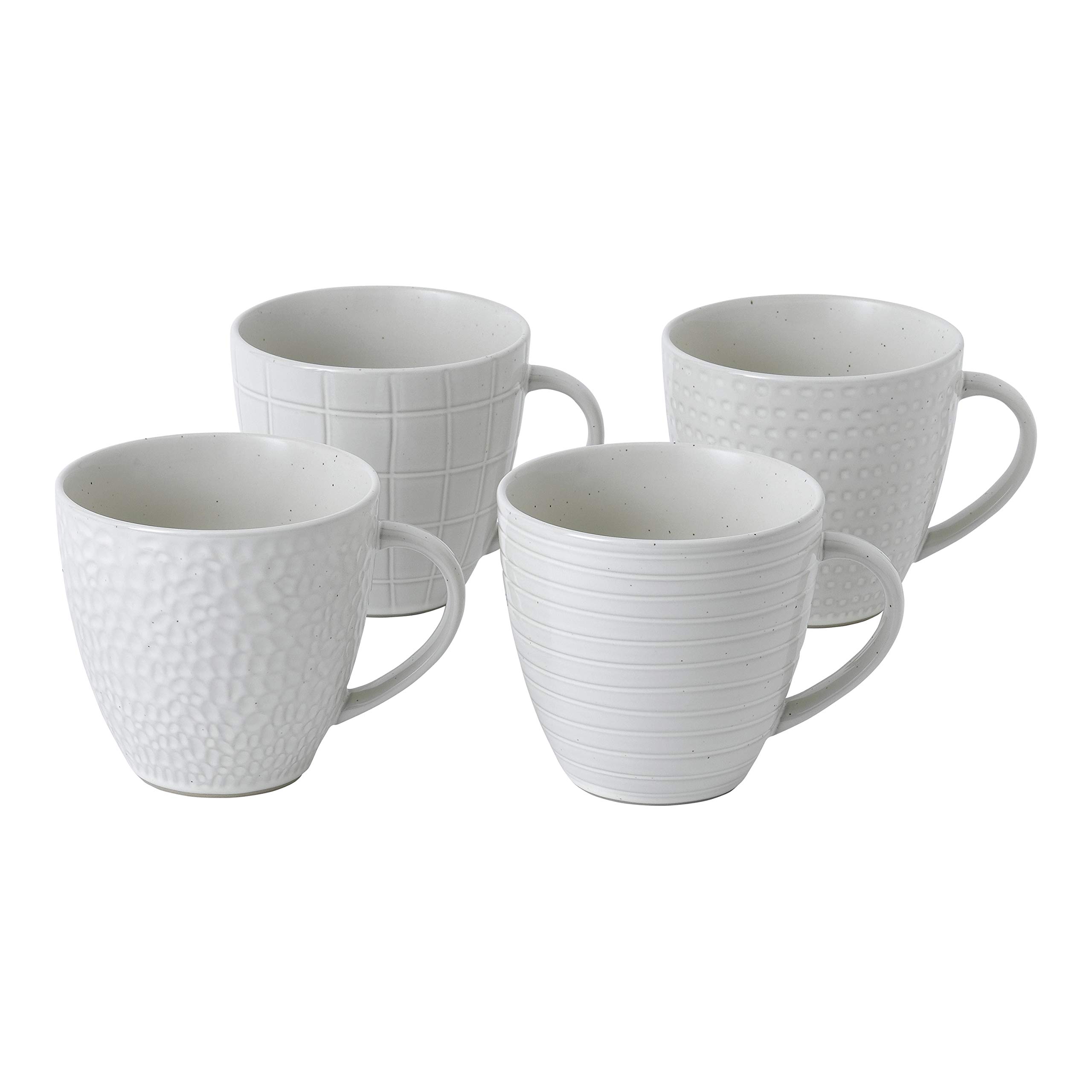 Royal Doulton Gordon Ramsay Maze Grill 40034482 Mug 375ml Set of 4 White, Stoneware