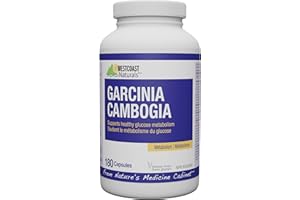 WESTCOAST NATURALS Garcinia Cambogia, 180 Count, transparent