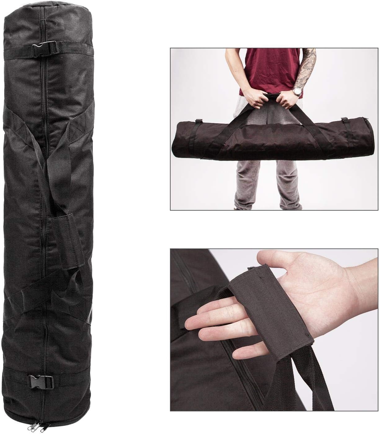 120Cm 47" Tripod Carry Bag Case, Pad Camera Video Photography Studio Equipment Bag - Image 3