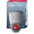 Bellman & Symfon Page Receiver - Visit Smart Home System Hub - Portal Receiver and Alert System for Hard of Hearing and Deaf, Wearable Receiver, Various Vibration Patterns, Colored LEDs