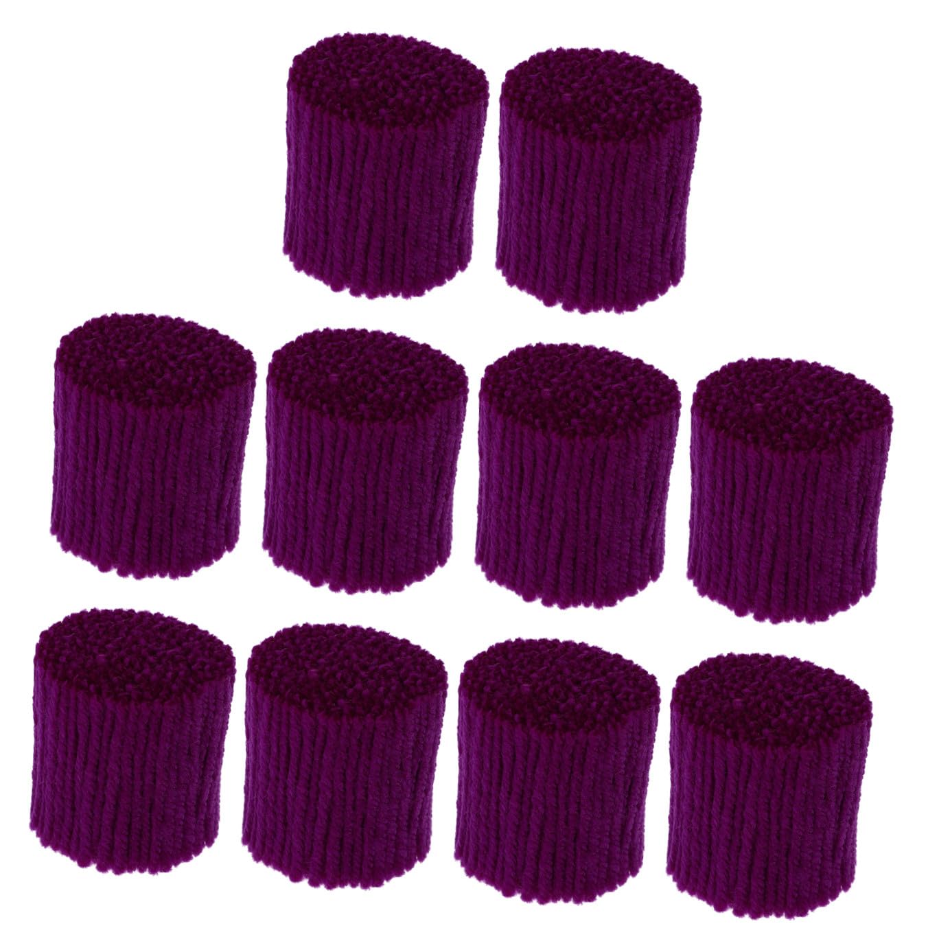 HOMSFOU Hook Rug Yarn Knitting Wool DIY Wool Crochet Wool Craft Yarn 10 Rolls Hook Yarn Rug Yarn Sewing Replace Yarn Threads Bundles Rug for DIY Knitting Making Pillowcases Blankets Purple
