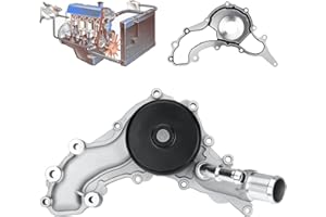 REENKEY Engine Water Pump Kit AW6169 with Gasket Compatible With with Chrysler 200,300,Town & Country;Dodge Avenger,Challenger,Charger,Durango,Grand Caravan,Journey;Jeep Grand Cherokee;RAM 1500