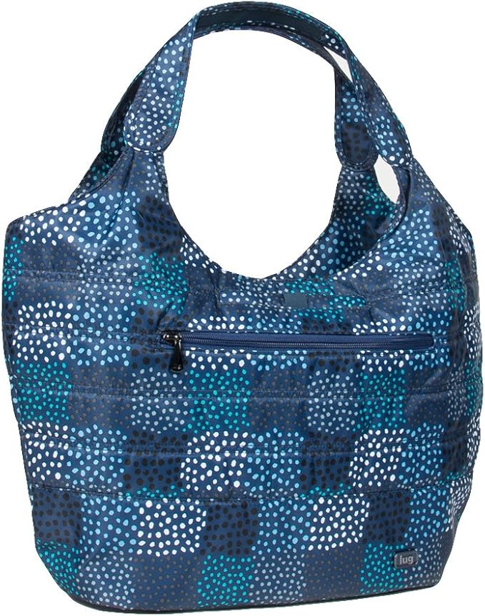 Lug Gondola Slouch Tote, Confetti Blue, One Size (Model GONDOLA