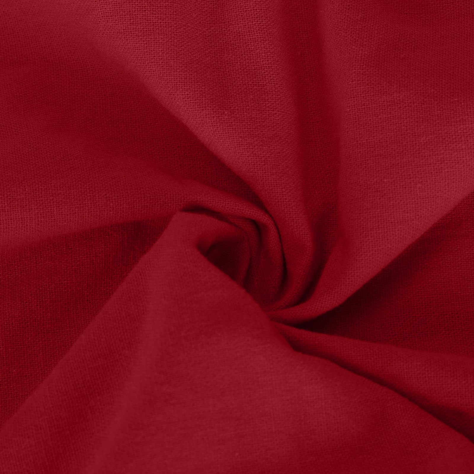 AQAYL Linen Pants Women Summer Wide Leg Pants Casual Palazzo Pants Drawstring Elastic High Waisted Lounge Beach Trousers Red