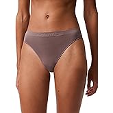 Calvin Klein womens Bonded Flex Mid-rise Thong