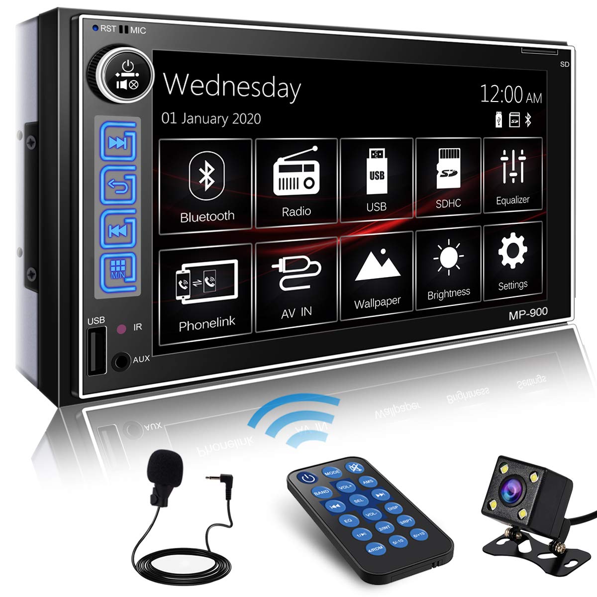 MP5 Player Bluetooth Car Radio Receiver 