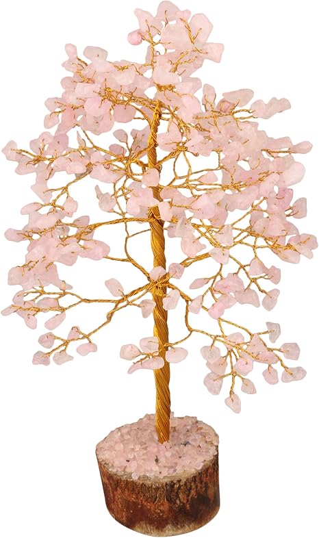 Amazon.com: PYOR Rose Quartz Bonsai Money Gems Tree Feng Shui Vastu Reiki Healing Crystal Cleansing Prosperity Stones Chips Beads Aura Good Luck Decor Home Goods Decoration Golden Wire 10 Inch: Kitchen & Amazon.com: PYOR Rose Quartz Bonsai Money Gems Tree Feng Shui Vastu Reiki Healing Crystal Cleansing Prosperity Stones Chips Beads Aura Good Luck Decor Home Goods Decoration Golden Wire 10 Inch: Kitchen &