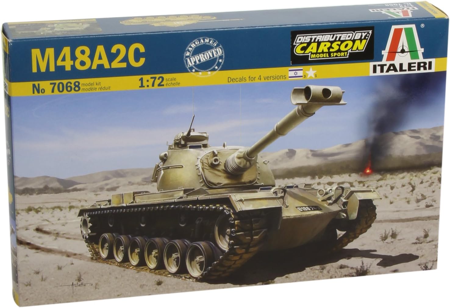 Prix D Un Char D Assaut Italeri - I7068 - Maquette - Char d'assaut - M48 A2c: Amazon.fr: Jeux
