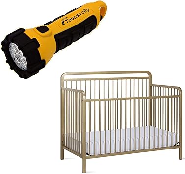 4 in 1 metal crib