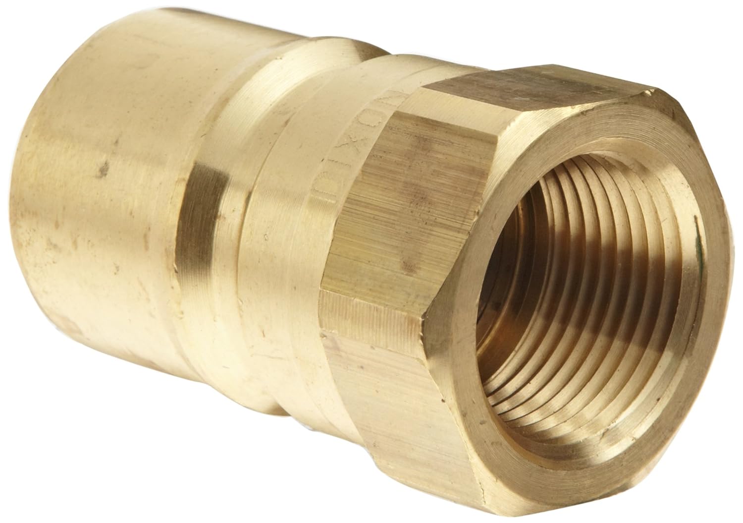 Poppet Valve Plug Dixon B17400S Solid Brass Steam Quick Disconnect