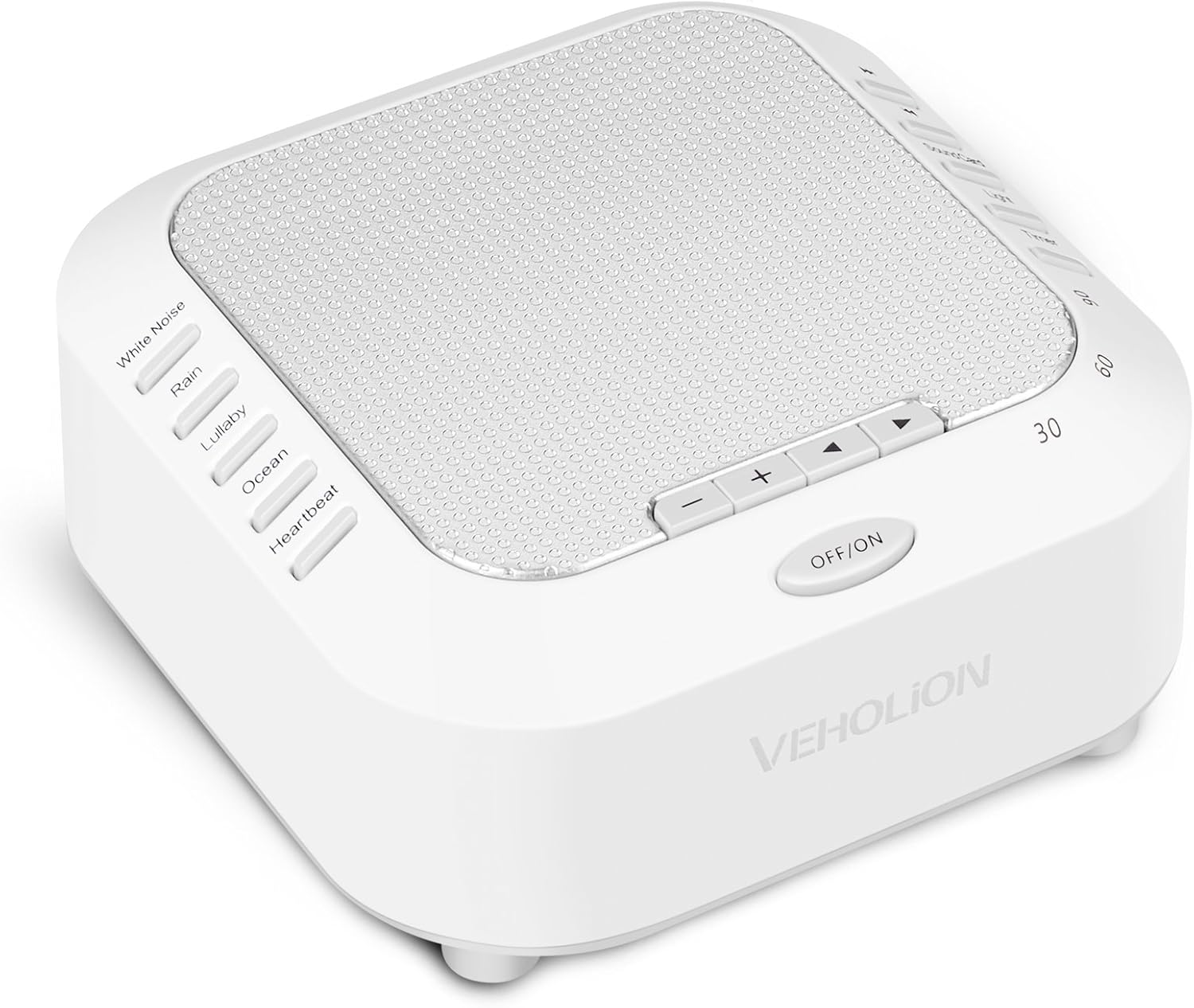 white noise heartbeat sound