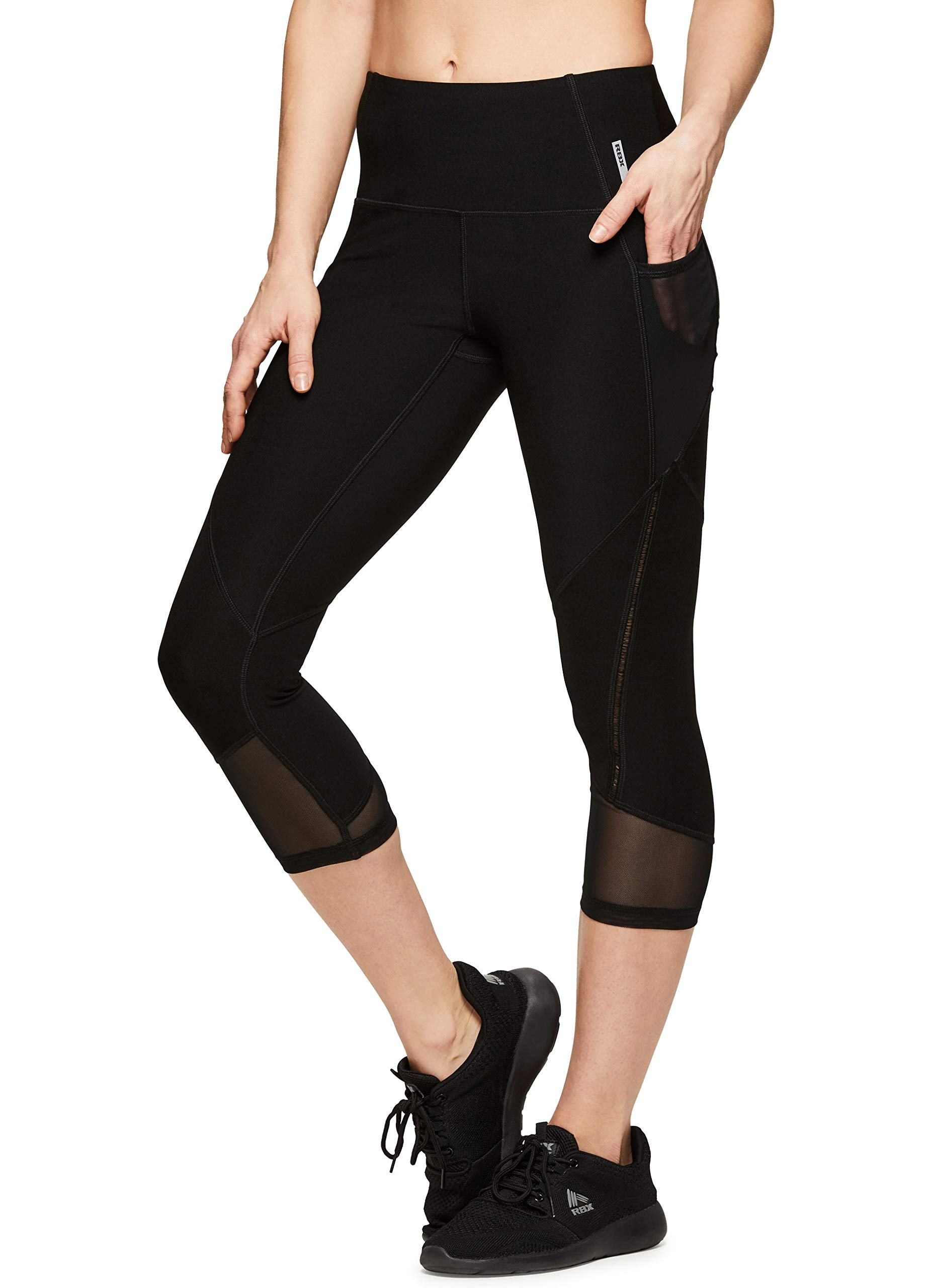 RBX Active Women's Yoga Workout Leggings Eyelash Black L on Galleon  Philippines