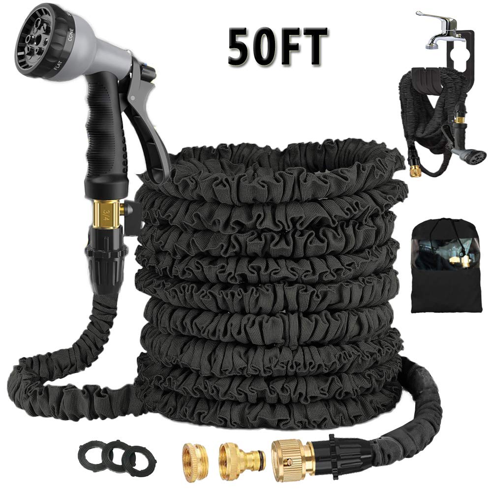 Avyvi 50FT Expandable Garden Hose Pipe,Flexible Expanding Magic Hose