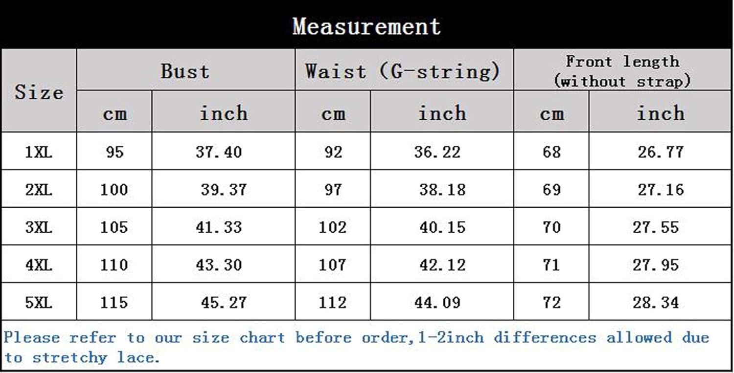 Zirami Women Sexy Lingerie Plus Size V Neck Nightwear Satin Sleepwear Lace Chemise: Clothing