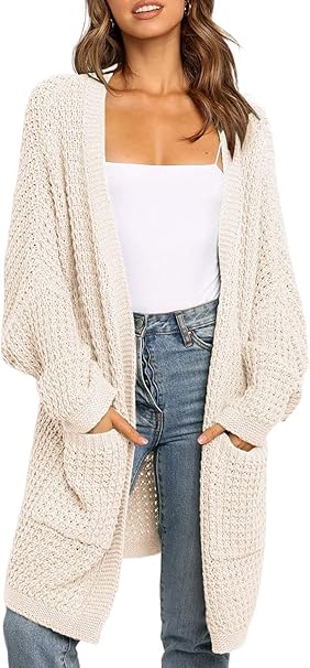amazon chunky knit cardigan
