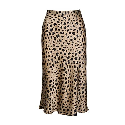 Leopard Print High Waist Midi Skirt for Women Nigeria Ubuy