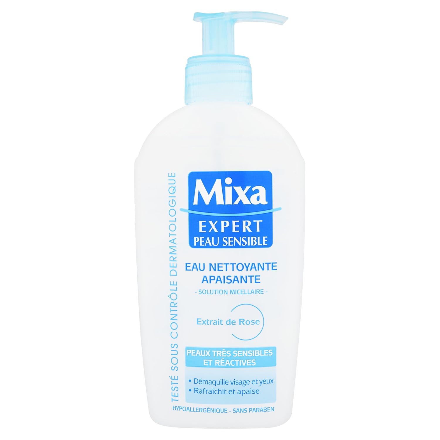 MIXA Eau Nettoyante APAISANTE Peaux Tr s Sensibles Et R actives