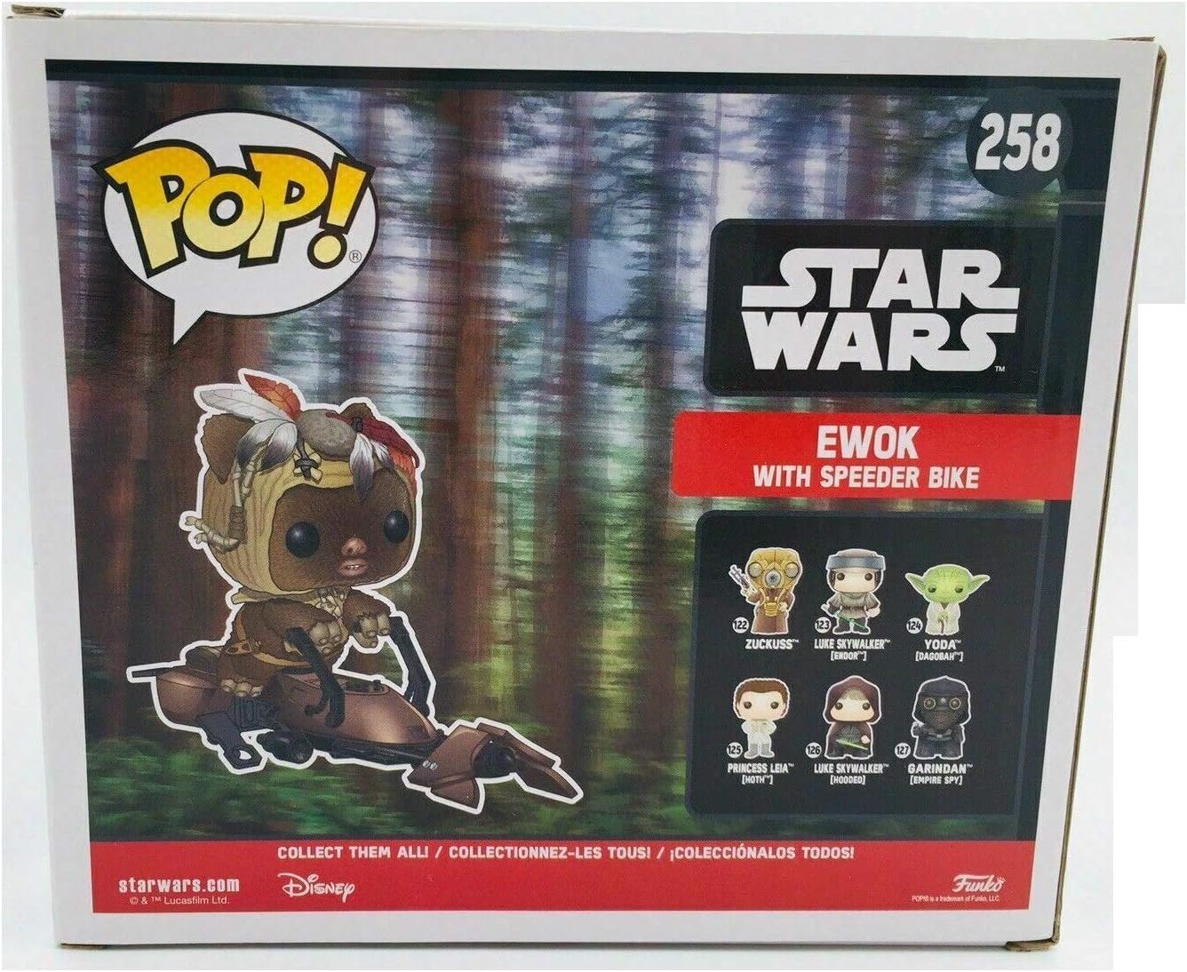 ewok on speeder funko pop
