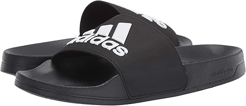 Amazon アディダス メンズサンダル 靴 Adilette Shower Core Black Footwear White Core Black 6 24cm D Medium 並行輸入品 Adidas アディダス ファッションサンダル