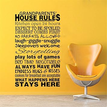 Casa De Arte Decoracion Abuelos Reglas De La Casa Tatuajes De