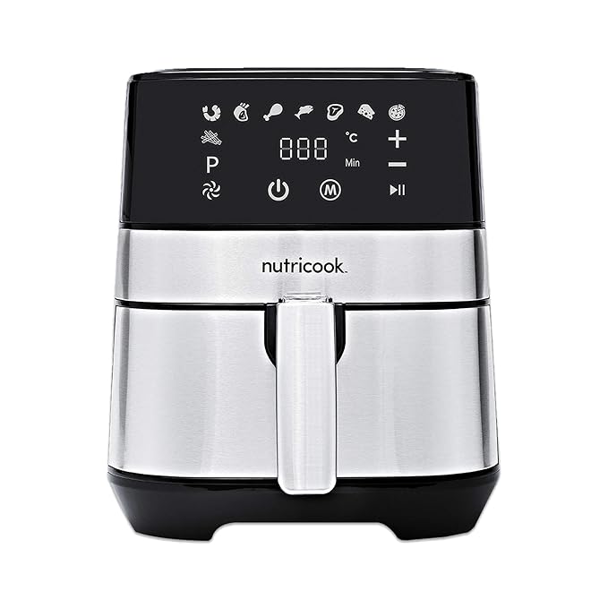 Buy Nutricook Rapid Air Fryer 1500 Watts 3.6 LitersStainless Steel