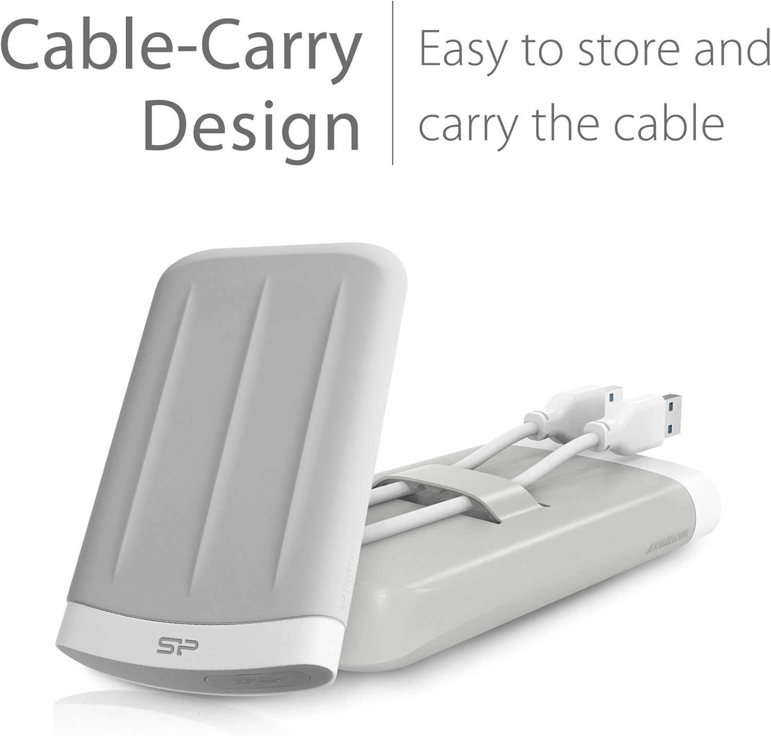 Amazon Com Silicon Power 2tb Armor A65m For Mac Military Grade Shockproof Usb 3 0 2 5 Inch External Hard Drive Hfs And Time Machine Supported Gray Sp0tbphd65ms3g Computers Accessories