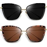 Joopin Oversized Cateye Sunglasses for Women Fashion Cat Eye Sun Glasses UV Protection Ladies Shades Sunnies