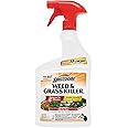 Spectracide Weed & Grass Killer 2, Use On Driveways, Walkways and Around Trees and Flower Beds, 32 fl Ounce Spray