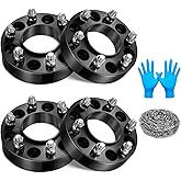 BDFHYK 6x135mm Wheel Spacers, 1.5 inch Hubcentric Wheel Spacer Compatible with Lincoln Navigator F150 Expedition Lobo 2015-2025,Forged 6 Lug Wheel Adapters M14x1.5 & 87.1 mm Hub Bore, Set of 4