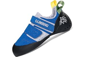 ZHENSI Rock Climbing Shoes Men Women Kids Beginners Professional Bouldering Shoes Lightweight Non-Slip