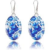 Delicate Floral Blossom Dangle Earrings Jewelry for Women