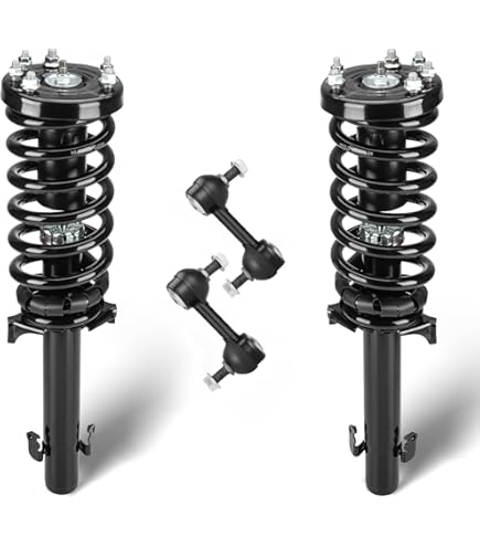 Rear Complete Strut And Coil Spring Assembly Pair For 2008-2012 Honda Accord