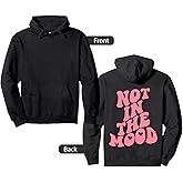 Not In The Mood Emotion Mood Aesthetic Trendy Photography Pullover Hoodie