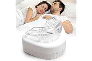 WGJQAQQ Anti-Snore Mouthguard, Anti-Snoring Devices - Effective Sleep Snoring Solutions, Comfortable Stop Snore Device for Both Men and Women - C2