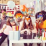 Jtnohx Felt Animal Masks 10 Pcs Kids Gorilla Costume Birthday Party Supplies view 8