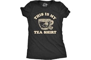Crazy Dog Tshirts Womens Sarcastic T Shirts with Funny Sayings Novelty Graphic Tees for Women