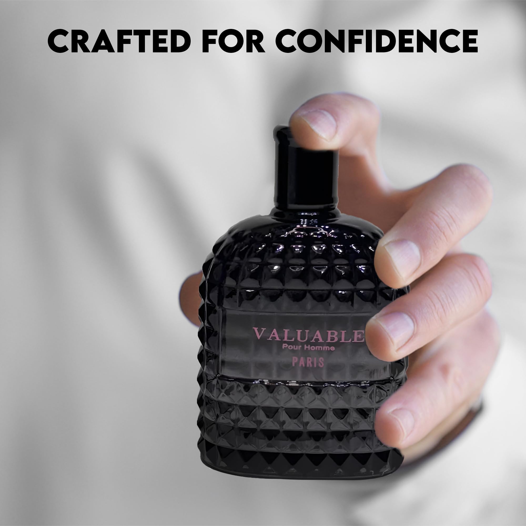 Men's Cologne Gift Set Include Valentine Milano,Valentine,Very Excited & Valuable Paris - 3.4 Fl Oz Each | Vanilla Bourbon, Leather & Amber Floral Fragrance | Luxury Eau de Toilette Quartet