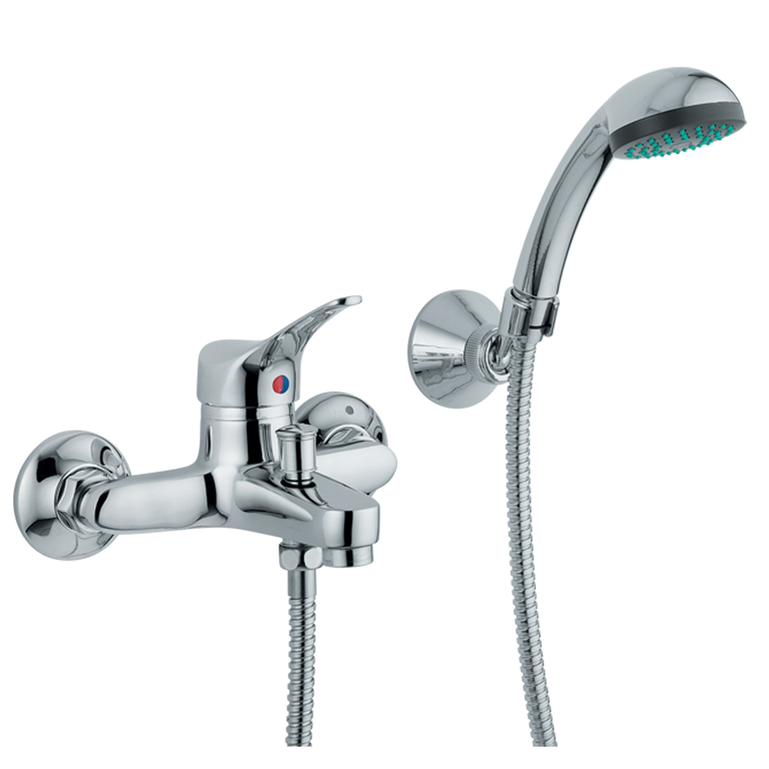 Ambrosiana SEI14020000 External Bath Mixer Tap, Chrome