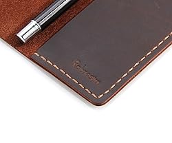 Leather Journal Cover for Field Notes, Notebook